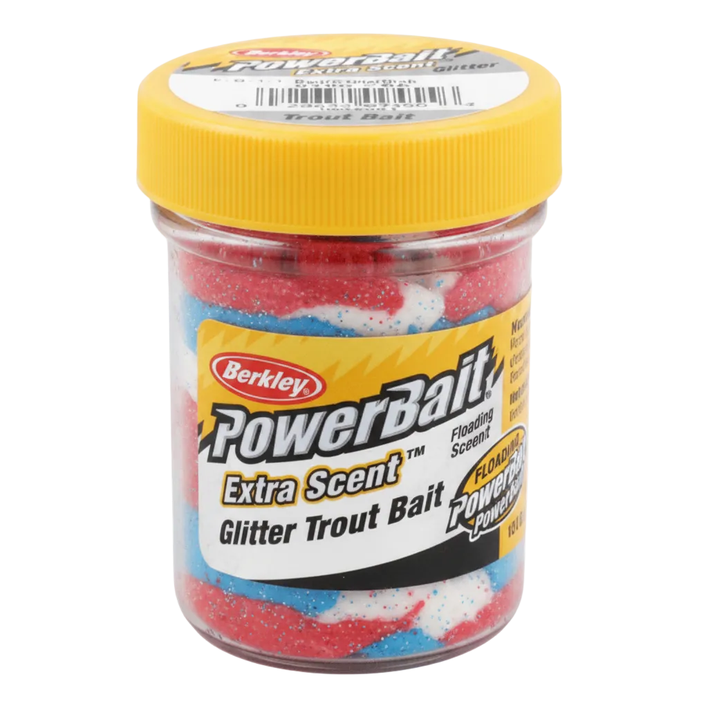 PowerBait Captain America RWB Glitter Trout Bait